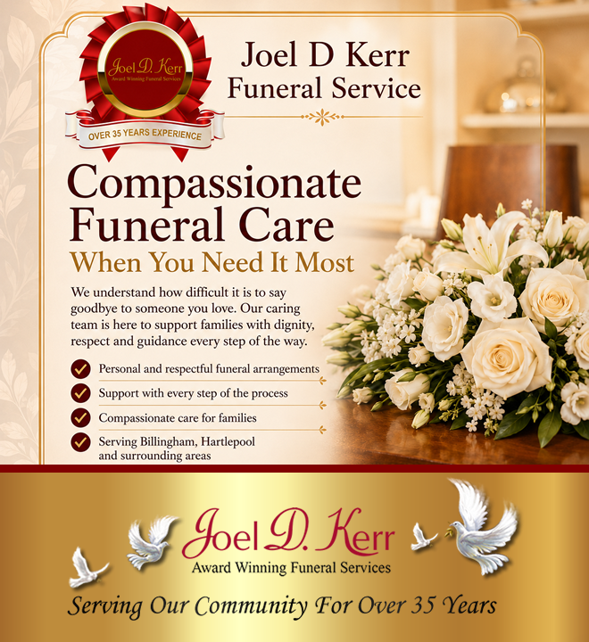 Joel D. Kerr community award ceremony