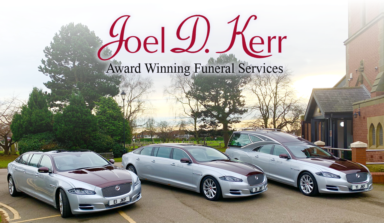 Joel D. Kerr funeral directors meeting with a family